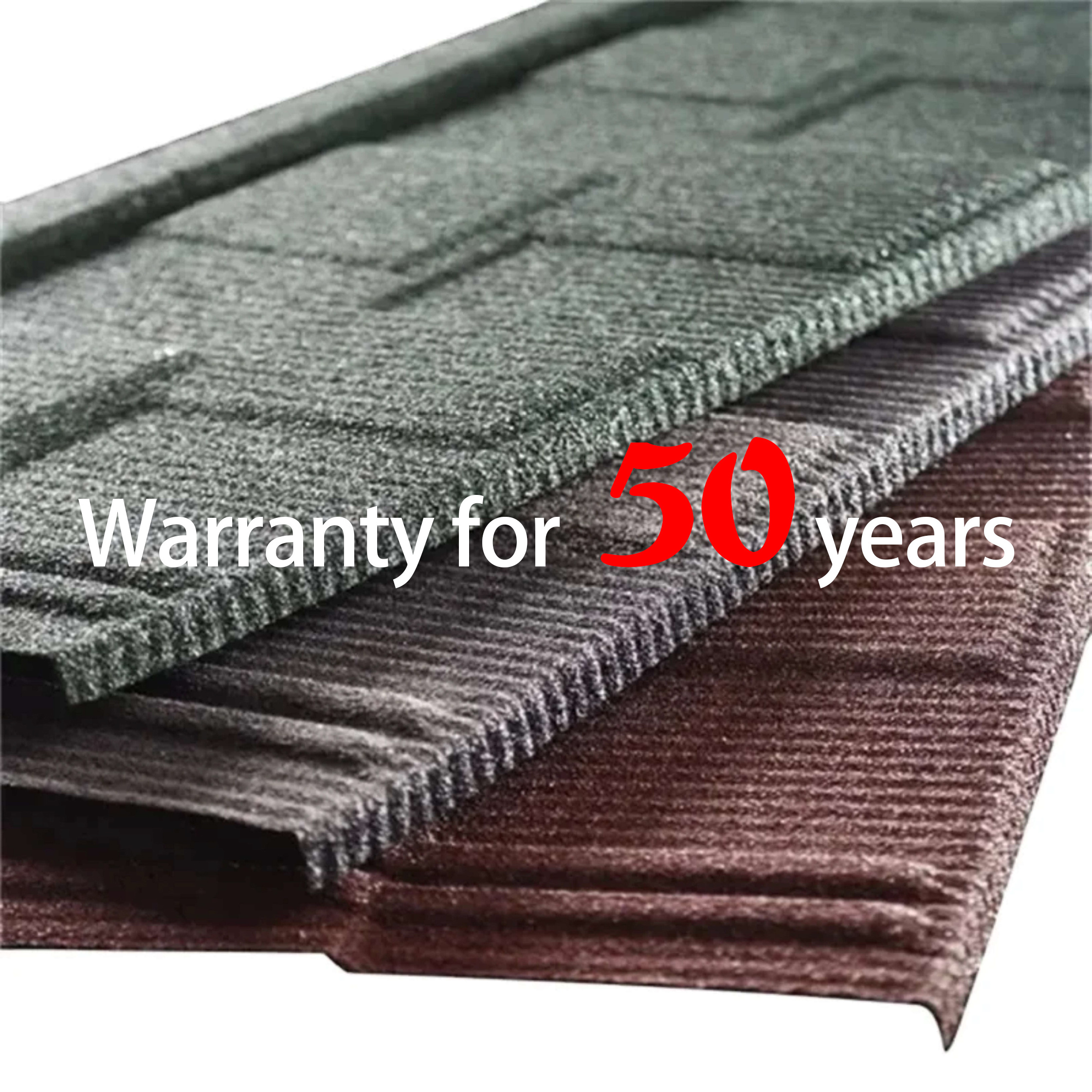 Ultrathin Color Stone Coated Metal Roof Tile Galvanized Steel Coated Tile High-performance Stone Coated Steel Roofing Roof Tile