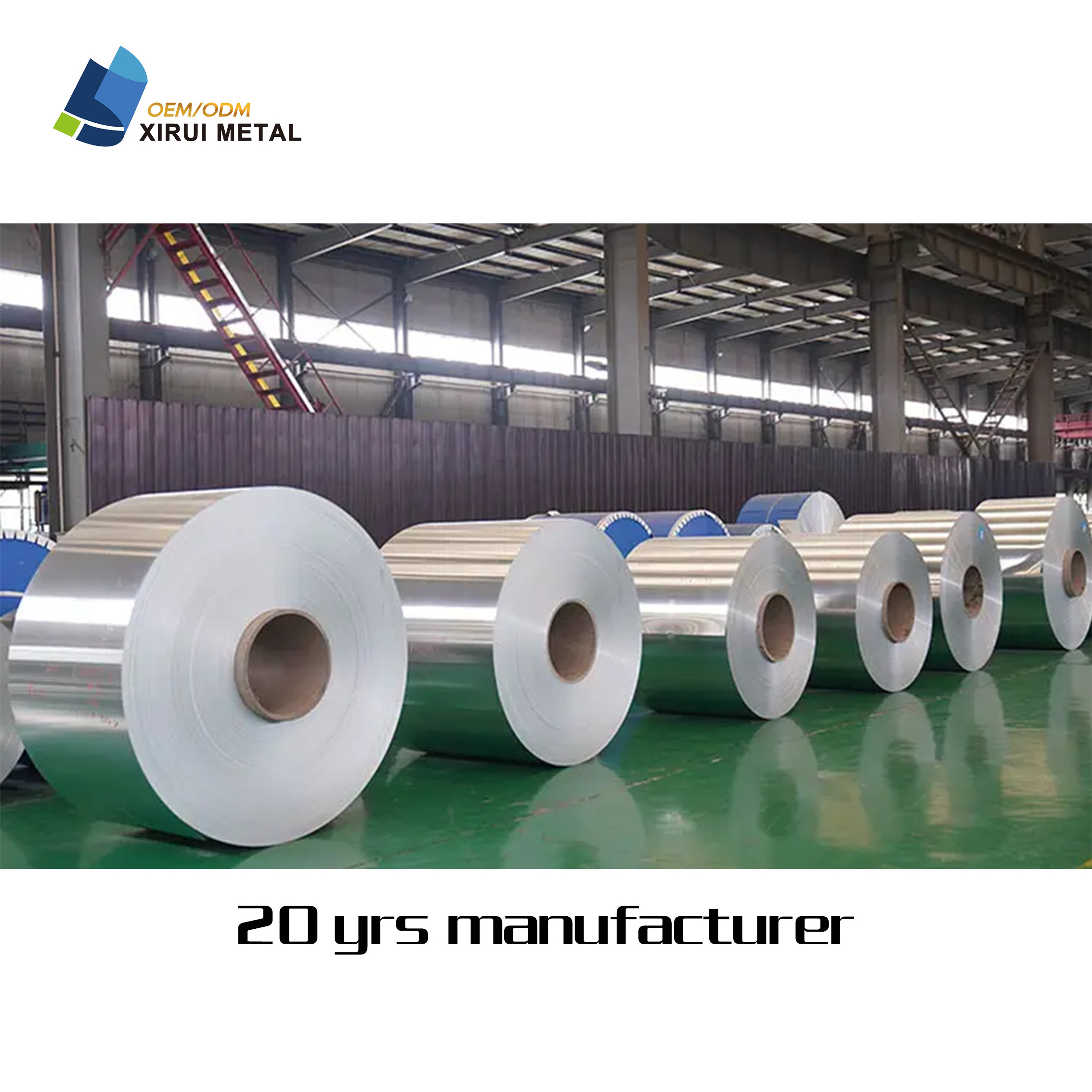 Manufacturer Aluminum Gold Sheets Aluminum Coil 1050 1100 3003 Color Coated  Painted Color Coated Aluminum Strip Sheet Coil