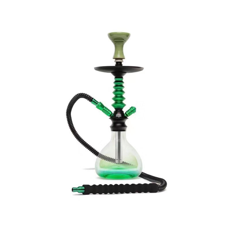 Small Portable Smoking Chicha Hookah Accessories German Popular Shisha With Single Acrylic Pipe