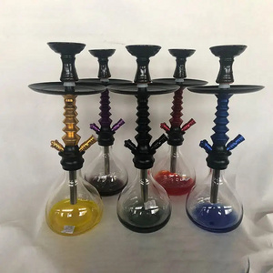 Popular Shisha Hookah Chicha Hubble-bubble Goza Narghile Argileh Portable Hookah Cheap With One Hose Hookah