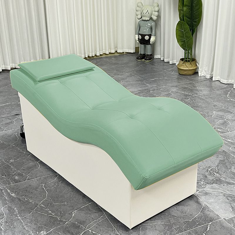 Factory customize eyelash extension massage table mat spa beauty salon curved lash bed memory foam topper and lash bed