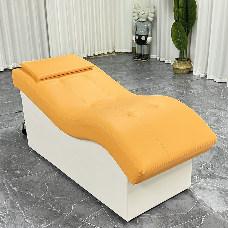 Factory customize eyelash extension massage table mat spa beauty salon curved lash bed memory foam topper and lash bed