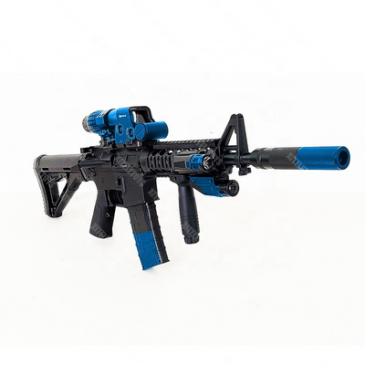 Electric TOY GUN JM M4A1 metal gear 7MM GEL Ammos AUTO Shooting Blaster Balls Splatter Launcher Fighting Game Adult Rifles Toy