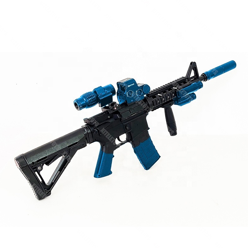 Electric TOY GUN JM M4A1 metal gear 7MM GEL Ammos AUTO Shooting Blaster Balls Splatter Launcher Fighting Game Adult Rifles Toy