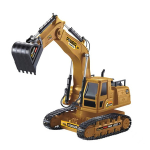 1:50 Simulation construction Truck RC Alloy navvy vehicle model remote control Die-Cast car Excavator Bulldozer