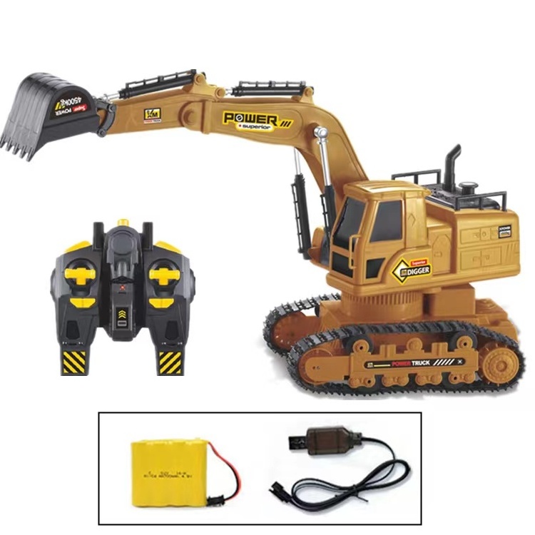 1:50 Simulation construction Truck RC Alloy navvy vehicle model remote control Die-Cast car Excavator Bulldozer