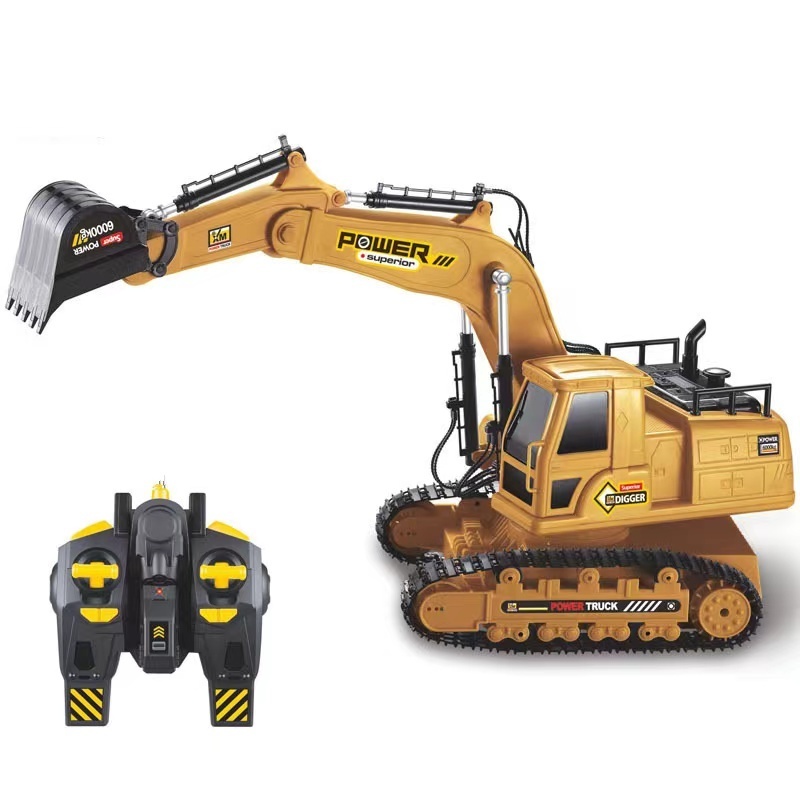 1:50 Simulation construction Truck RC Alloy navvy vehicle model remote control Die-Cast car Excavator Bulldozer