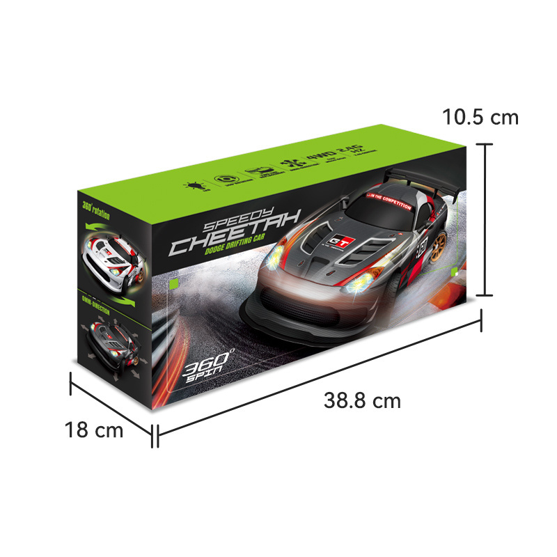 4WD Rc drift Car Super GT high speed Sport Racing Drift Car 1:16 Remote Control  RTR model Car With Extra Drift Tires outdoor in