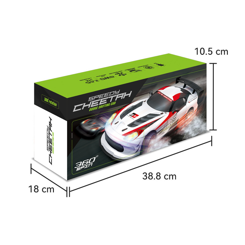 4WD Rc drift Car Super GT high speed Sport Racing Drift Car 1:16 Remote Control  RTR model Car With Extra Drift Tires outdoor in