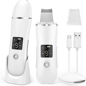 Hot Selling Skin Care Tools Facial Machine EMS Ultrasonic Facial Skin Scrubber