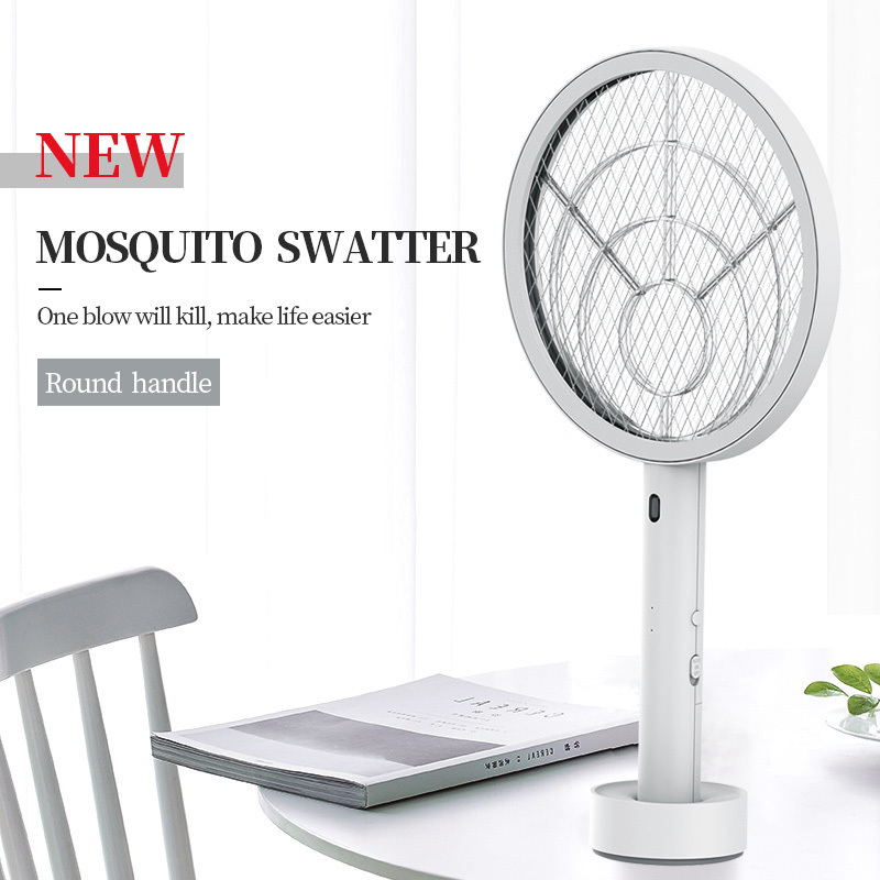 Recharging  Electric Mosquito Swatter USB Racket Anti Mosquito Trap Mosquito Killer