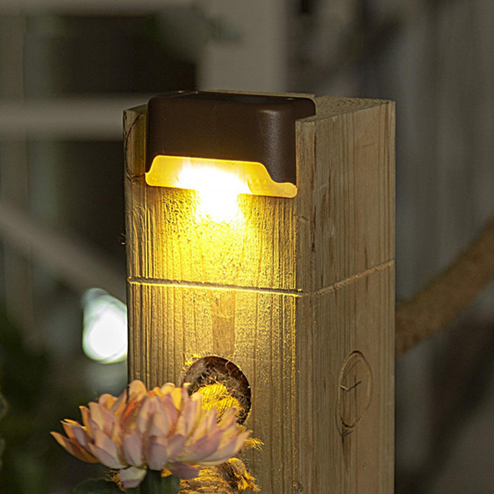 Outdoor Solar Lights Waterproof Solar Stair Lamps Garden Night Lights LED Garden Path Lamp