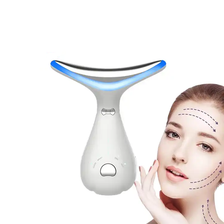 Home Use Beauty Devices V Shape Face Massager EMS Beauty Neck Face Lifting Device