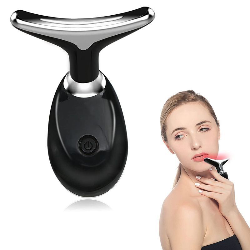 Anti-wrinkle Face Neck Lifting Massager EMS LED Light Beauty Devices V Shape Face Lifting Machine