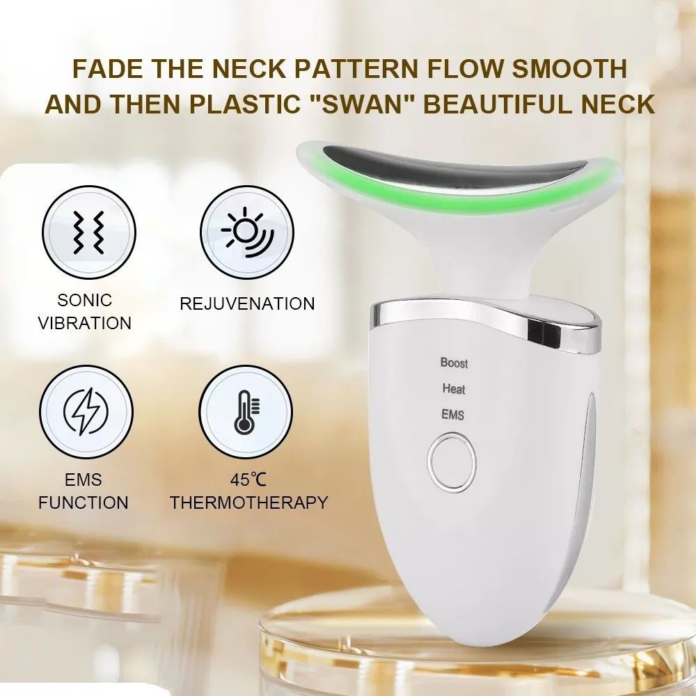 Hot Products Vibration Neck Lift Device  Skin Care Beauty Neck Lifting Face Facial Machine Face Massager