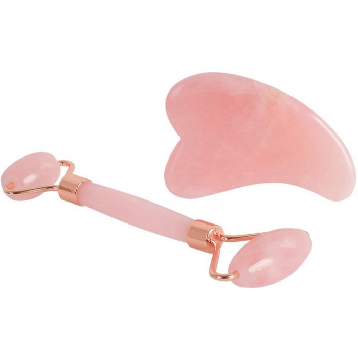 Factory hot selling Gua Sha Scraping Massager Tool rose quartz jade roller for face