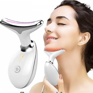 LED Photon Neck Massager Electric EMS Face Lifting Device Beauty Skin Care Wrinkle Removal ems neck massager