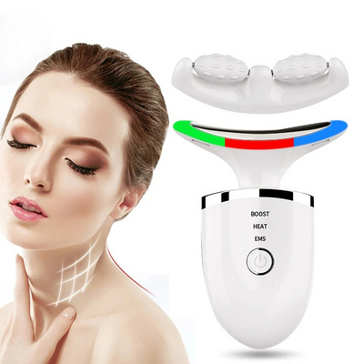 Hot Products Vibration Neck Lift Device  Skin Care Beauty Neck Lifting Face Facial Machine Face Massager