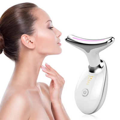 Face Neck Lifting Massager  Led Photon ther V Shape Multifunction Neck Massager EMS Beauty Neck Lift Face massager Lift Device