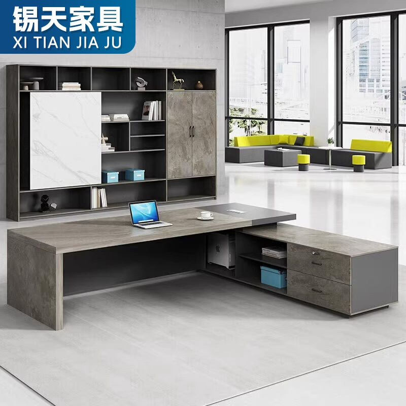 XTLBZ-052 wood office furniture manager luxury boss office furniture luxury Boss table boss desk manager desk ceo desk