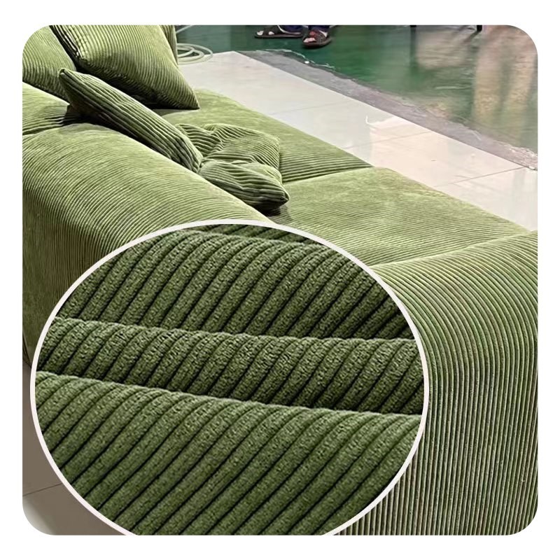 Factory direct sale best price high quality washing-free uphlstery corduroy fabric for sofa and furniture