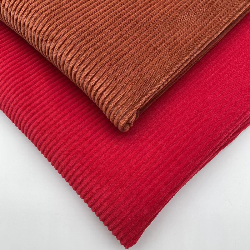 Factory direct sale best price high quality washing-free uphlstery corduroy fabric for sofa and furniture