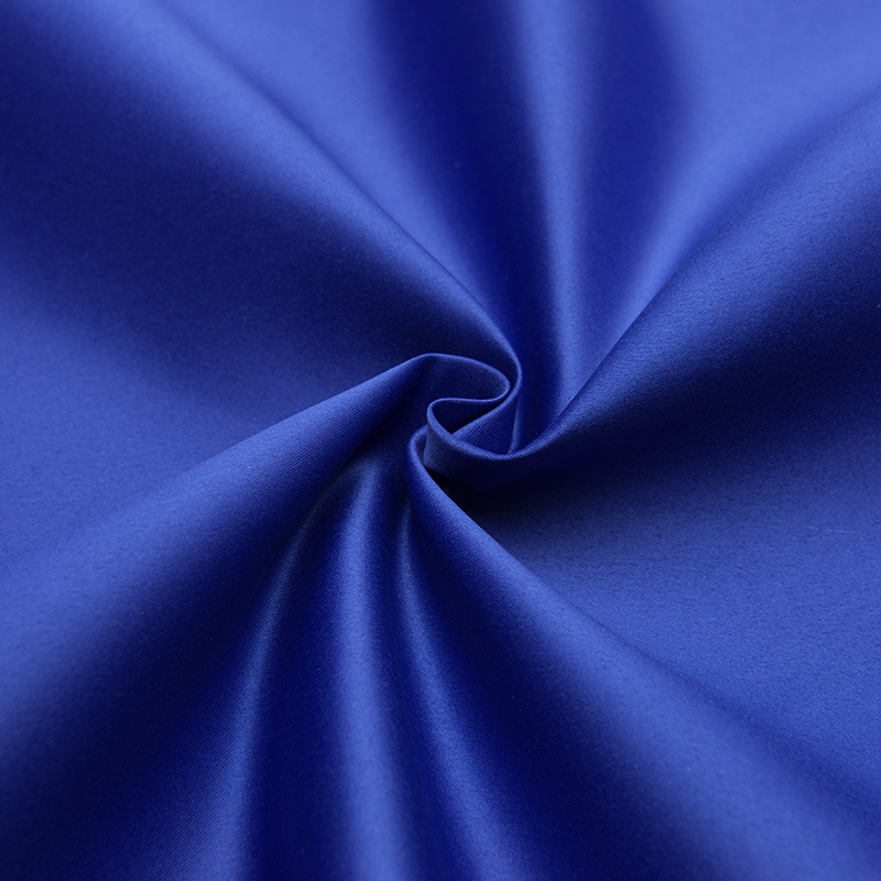 Fashion Custom 100% Polyester Thick Soft Comfortable Silk Matte duchess Satin Heavy Drape Fabric Bridal 100% Pure