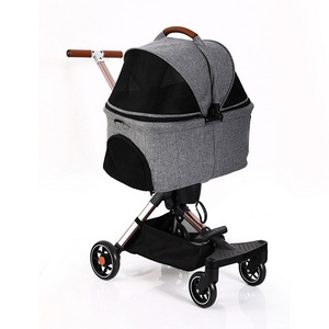 foldable light pet stroller collapsible dog stroller for large pet jogger stroller for 2 d