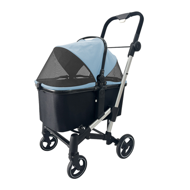 pet stroller with detachable carrier ibiyaya pet stroller custom made luxury 4 wheels small dog pet stroller