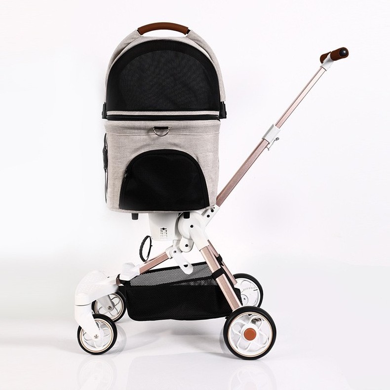 foldable light pet stroller collapsible dog stroller for large pet jogger stroller for 2 d