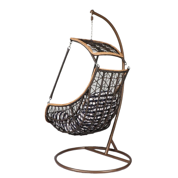 Egg Shaped Hanging Basket Swing Chair Transparent Acrylic Basket Ball Chair Home Living Room Garden Leisure Lounge Chair