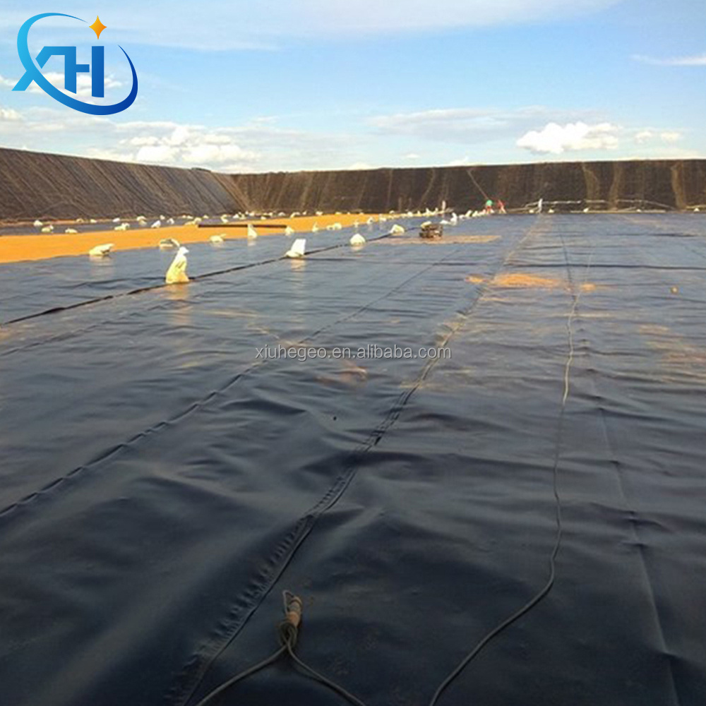 ASTM Geomembrane fish pond dam liner epdm pvc waterproof slope erosion control membrane 1mm 0.5mm