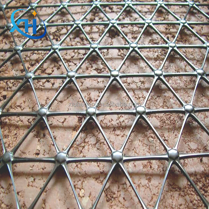 Plastic PP geogrid, triaxial geogrid price