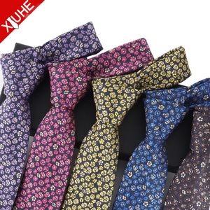 High Quality Jacquard Luxury Mens Ties Paisley Italian Poly Silk Neckties Custom Personalized Ties for Men