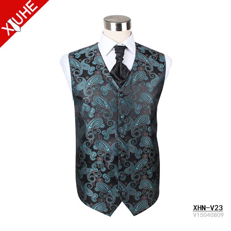 2021 The Latest Design Paisley Vest For Men Suit Waistcoats Vest