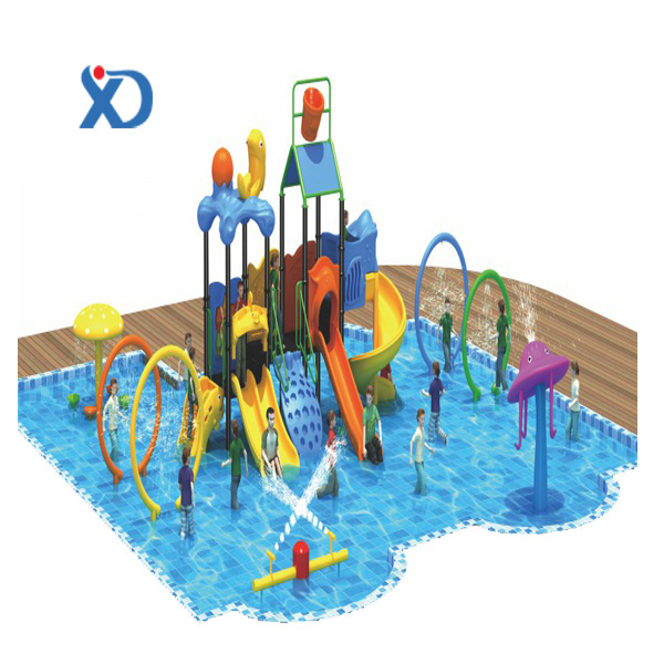 Hot Sale Swimming Pool Equipment Water Slide Playground Play Equipment Fiberglass Water Slides Water park outdoor for kids