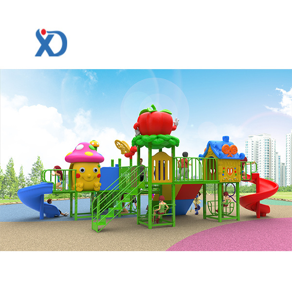 Simple  children playground equipment outdoor slide swing sets toys for kids