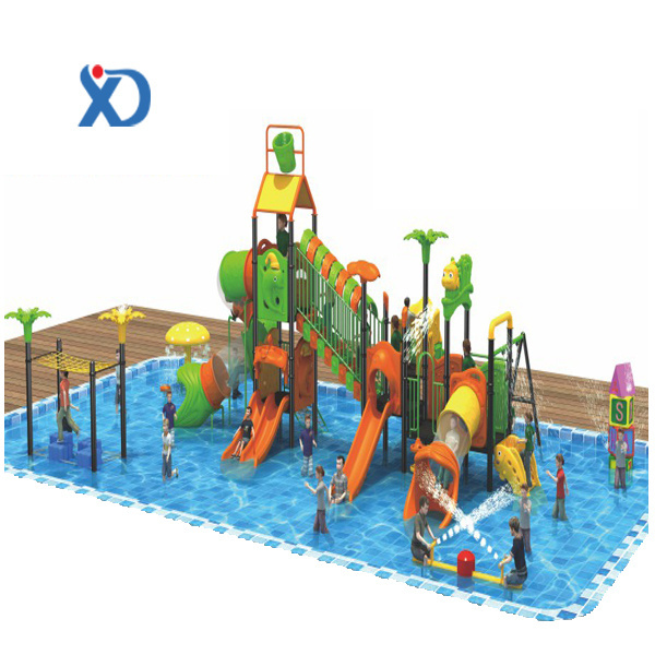 Hot Sale Swimming Pool Equipment Water Slide Playground Play Equipment Fiberglass Water Slides Water park outdoor for kids