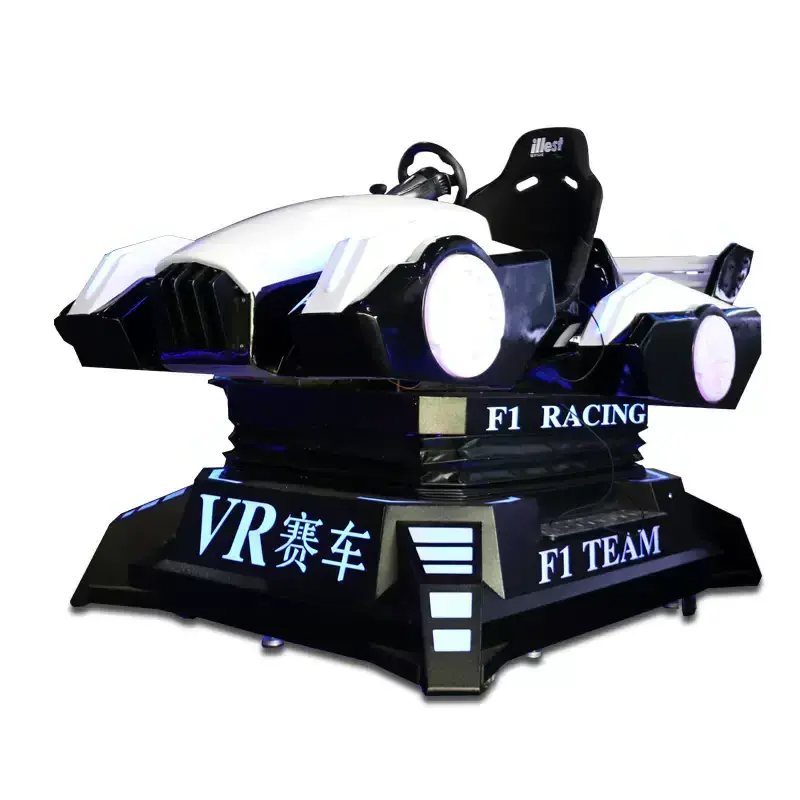 VR racing experience hall equipment somatosensory indoor playground Virtual Reality Game for malls