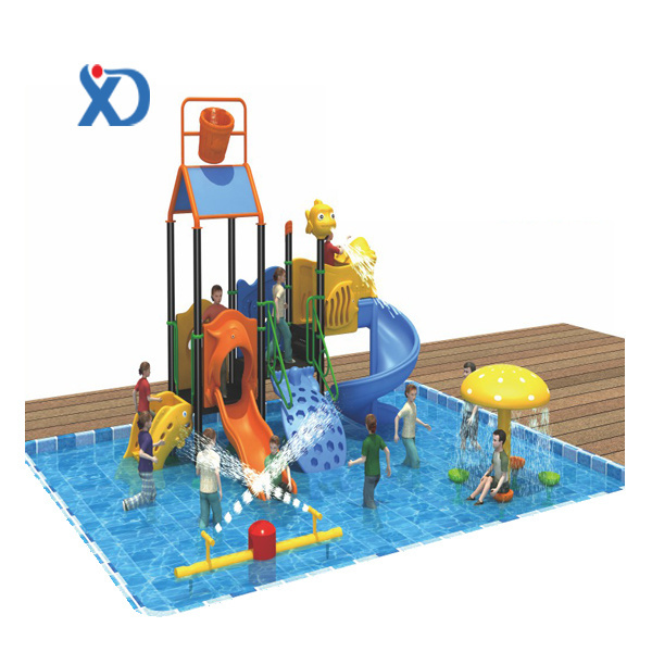 Hot Sale Swimming Pool Equipment Water Slide Playground Play Equipment Fiberglass Water Slides Water park outdoor for kids