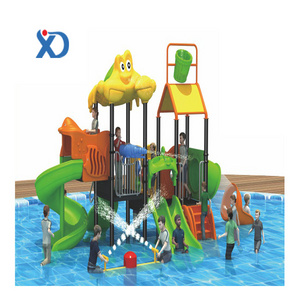 Hot Sale Swimming Pool Equipment Water Slide Playground Play Equipment Fiberglass Water Slides Water park outdoor for kids