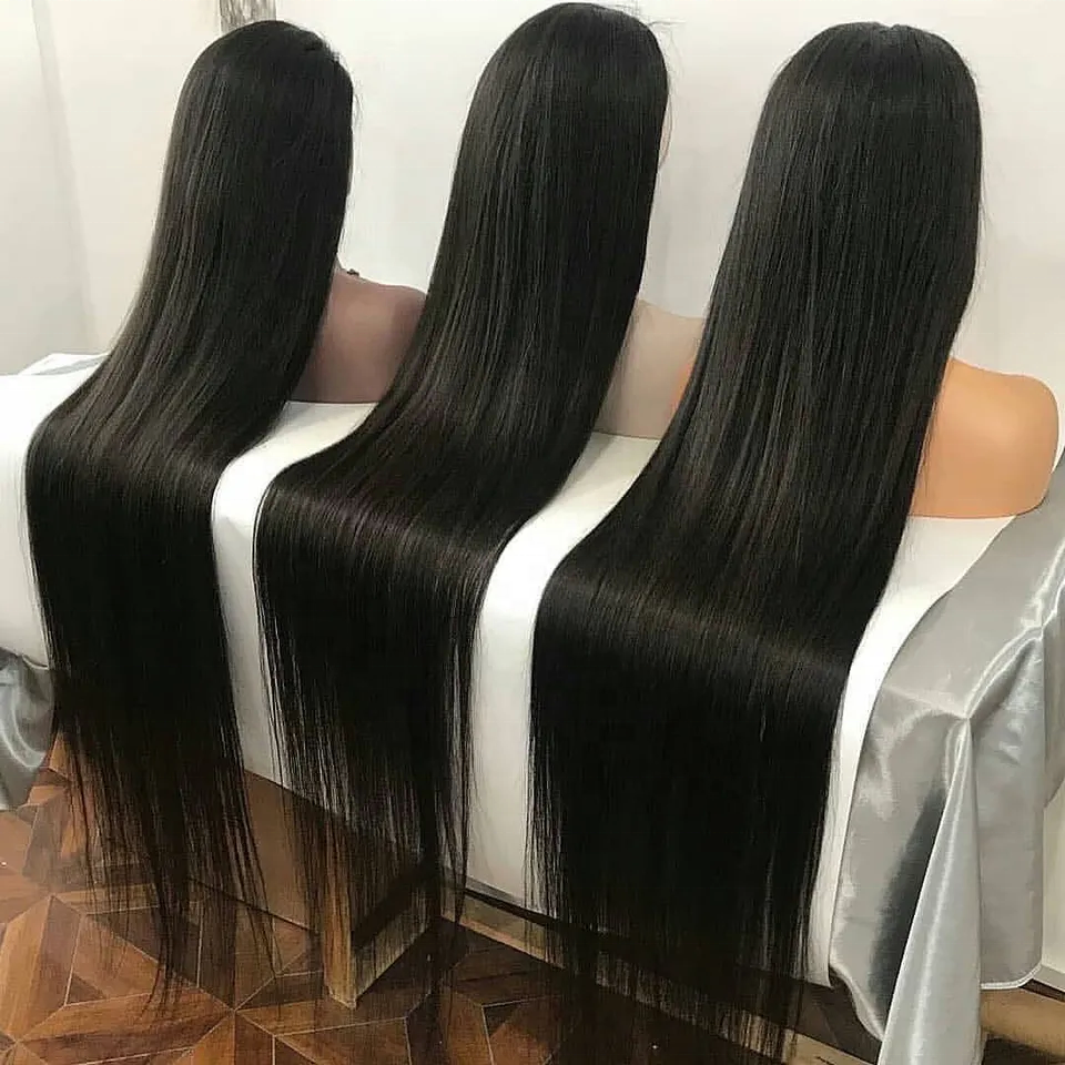 30 32 Inch Glueless Lace Front Wig Human Hair 13x6 HD Lace Frontal Wig Raw Vietnamese Cuticle Aligned Hair Wigs For Black Women