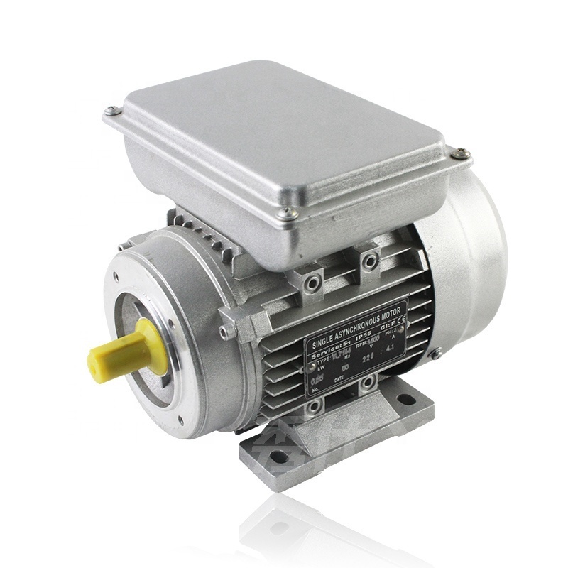 YL7124  220v 0.5hp 0.37kw single phase asynchronous electric motor 1400rpm