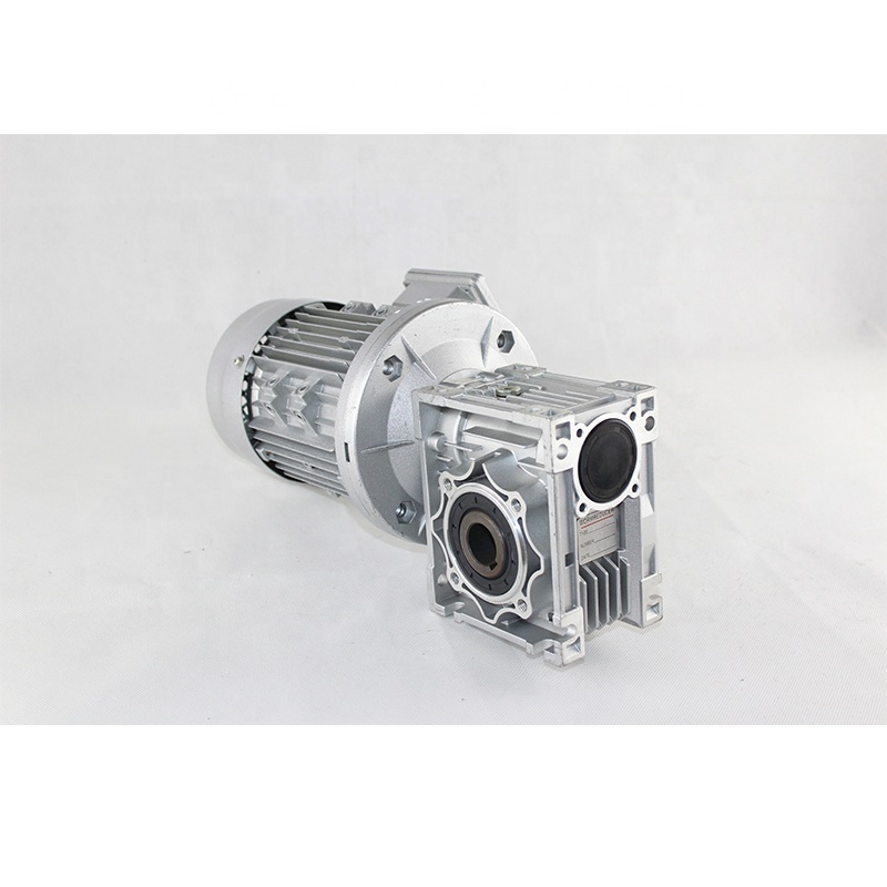 NMRV worm gear speed reducer, electric motor speed reducer