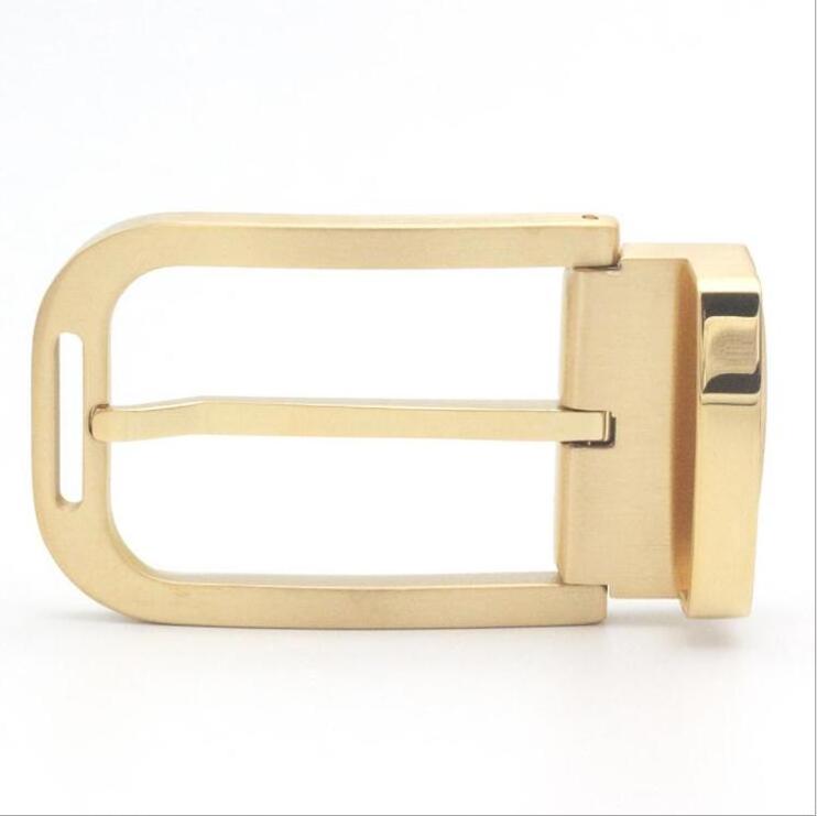 Custom Brand Fashion Silver Gold Webbing Leather Strap Buckle Business Men's Metal Clip Pin Belt Buckle for Belt