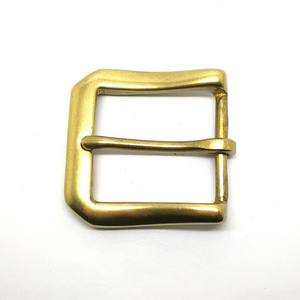 Custom Design Wholesale Solid Brass Pin Metal Belt Buckle Name For Men Blanks Logo Fancy Buckle