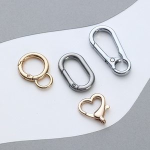 Custom Handbag Fitting D-ring Bag buckle Hardware D Ring Metal Accessories Decorative Fitting for Handbags Eco-friendly D ring