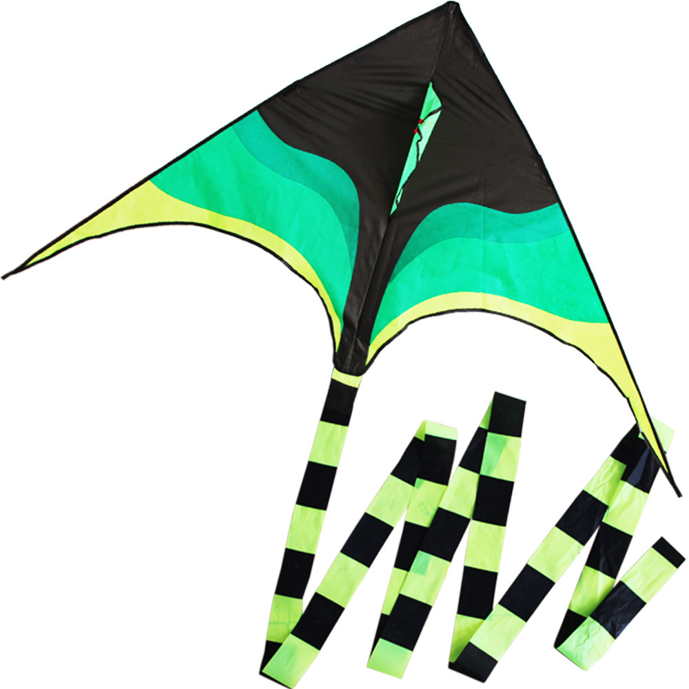 2024 factory direct deal Easy Flying Custom Printed  cometa Big long tail   delta kite for sale