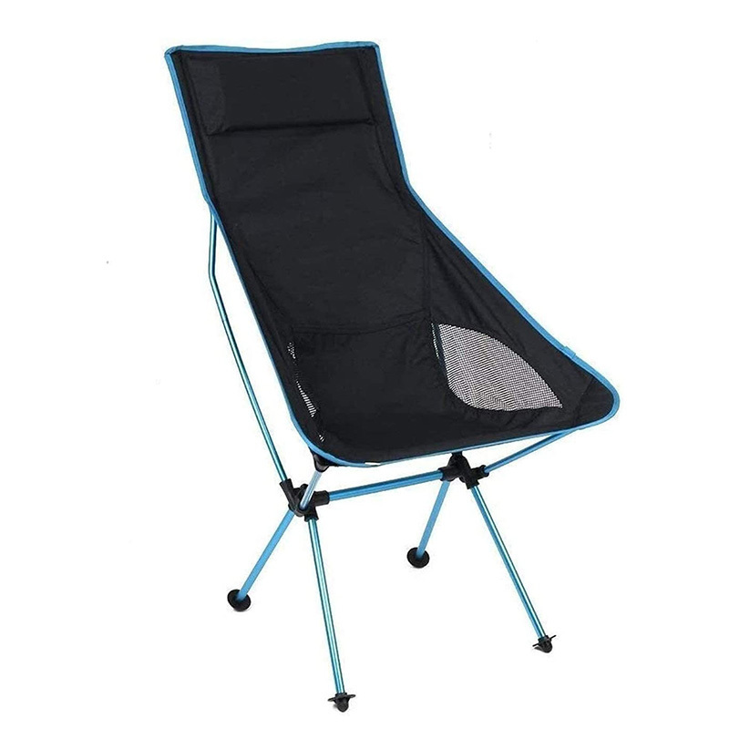 Factory in Stock 7075 Aluminum Alloy Foldable Comfy Chair Outdoor Portable Lightweight Folding Moon Camping Chair