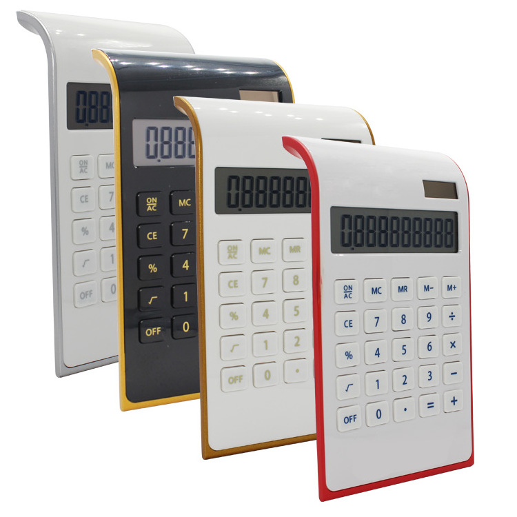 Novelty Office Desktop Dual Power 10 digit Electronic Calculator